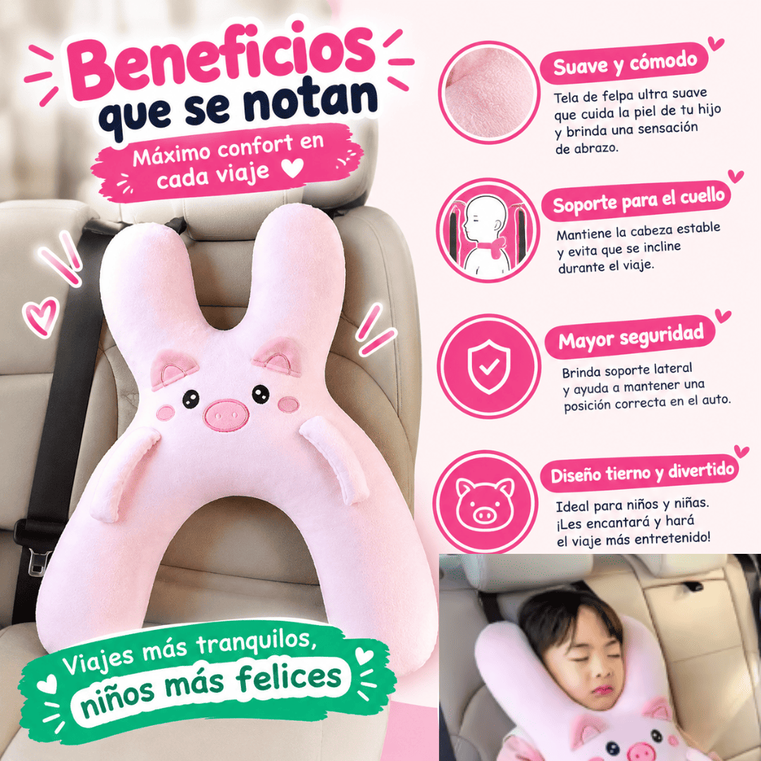 Almohada de viajes para Niños.