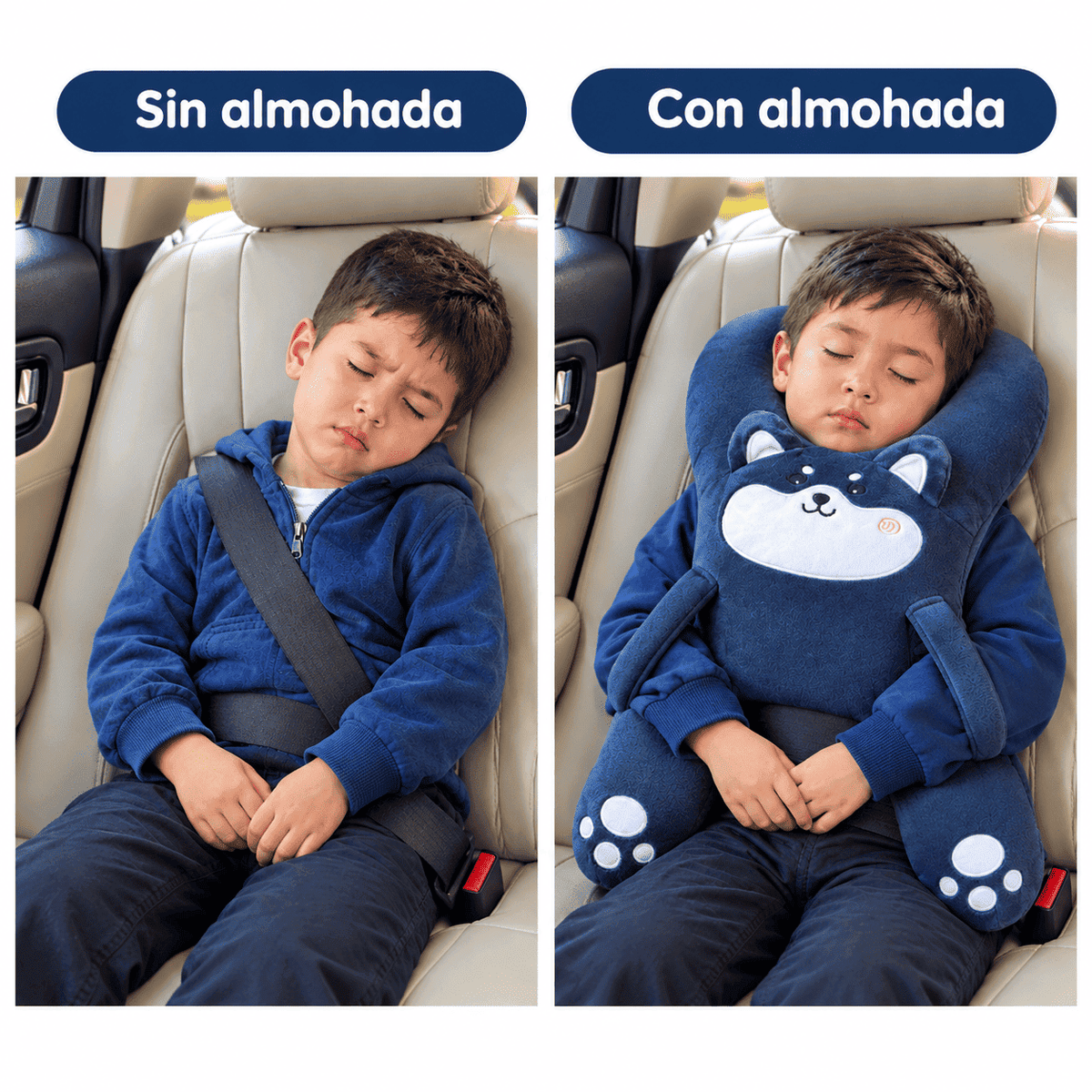 Almohada de viajes para Niños.