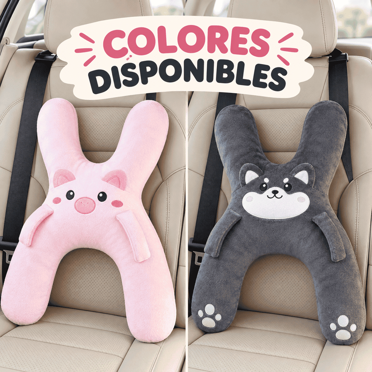 Almohada de viajes para Niños.